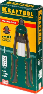 Заклепочник  двуручный  KRAFTOOL MaxKaft-48  d-2.4